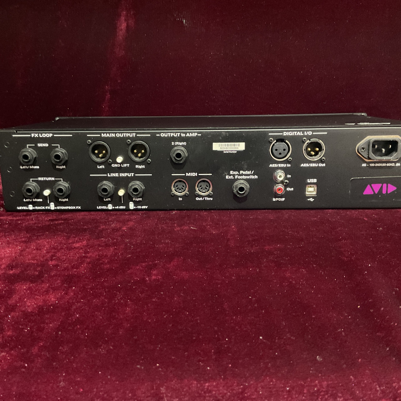Avid eleven rack　エフェクター マルチエフェクター！Avid eleven rack! Avid Eleven Rack Guitar