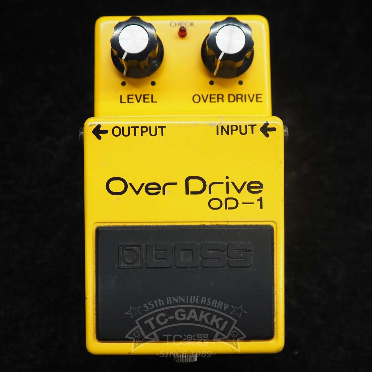 BOSS OD-1 Over Drive (Silver Screw/JAPAN/JRC4558D)（ビンテージ