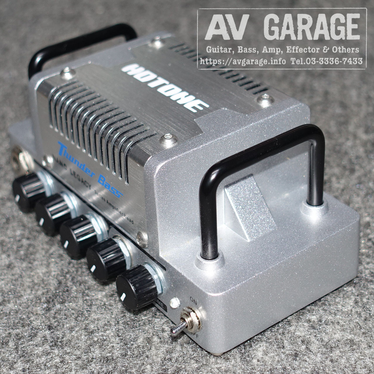 hotone　Thunder Bass　ベース　アンプヘッド HOTONE ( ホットトーン ) Thunder Bass ベースアンプヘッド 送料