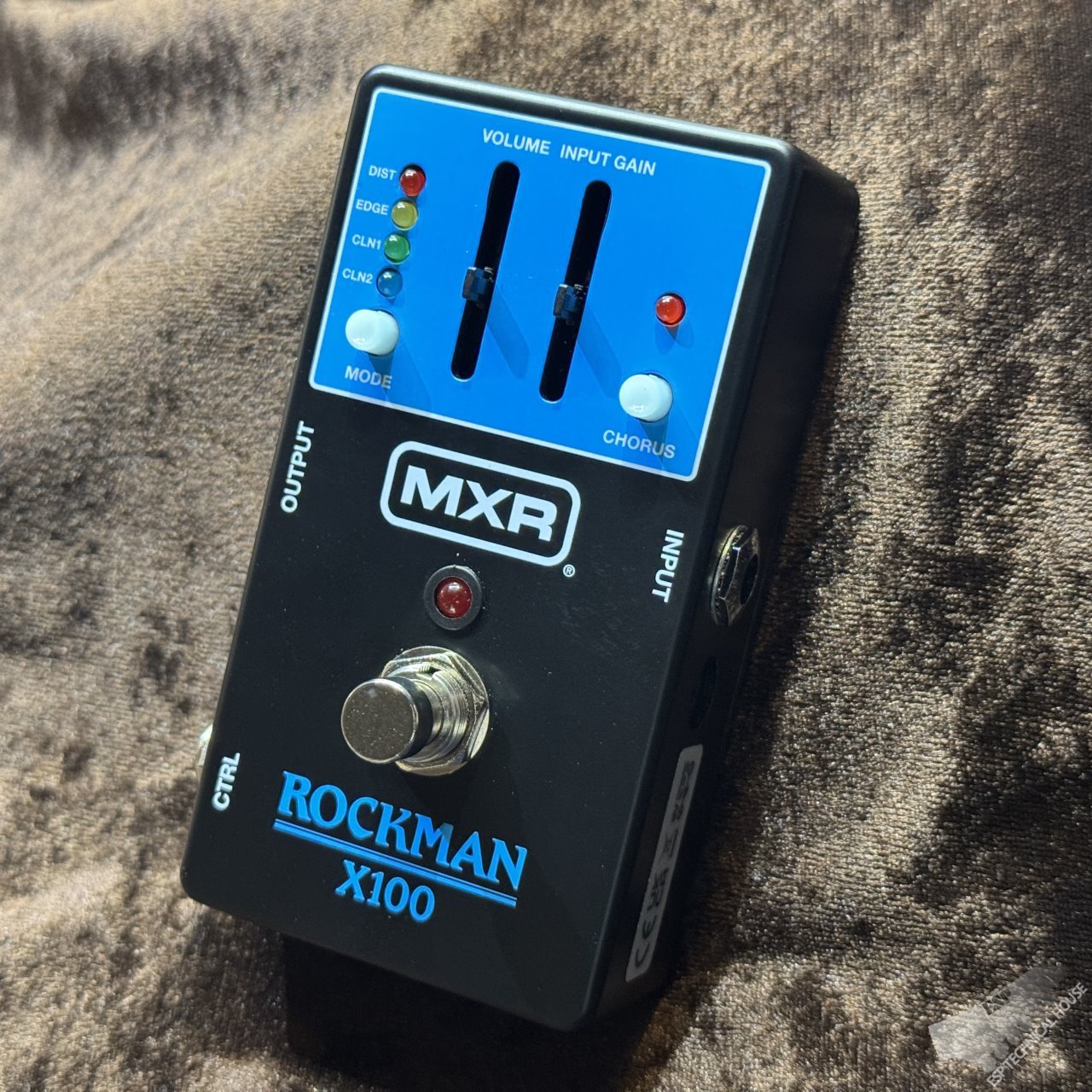MXR® | ROCKMAN® X100™ ANALOG TONE PROCESSOR | MX100