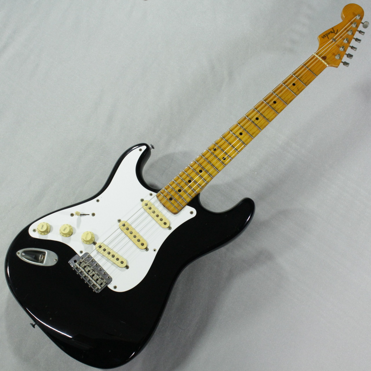 Fender Japan 【1984年製】Stratocaster MOD -Black- LH【3.38㎏】【右