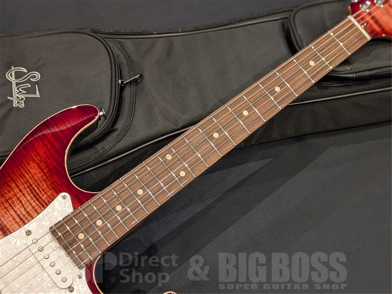 Suhr Standard Plus Matching Head / Faded Trans Wine Red