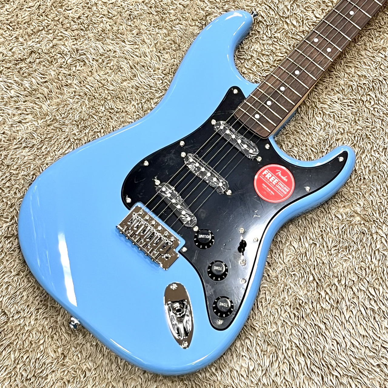 Squier by Fender Sonic Stratocaster LRL BPG / CAB (California Blue)（新品）【楽器 検索デジマート】