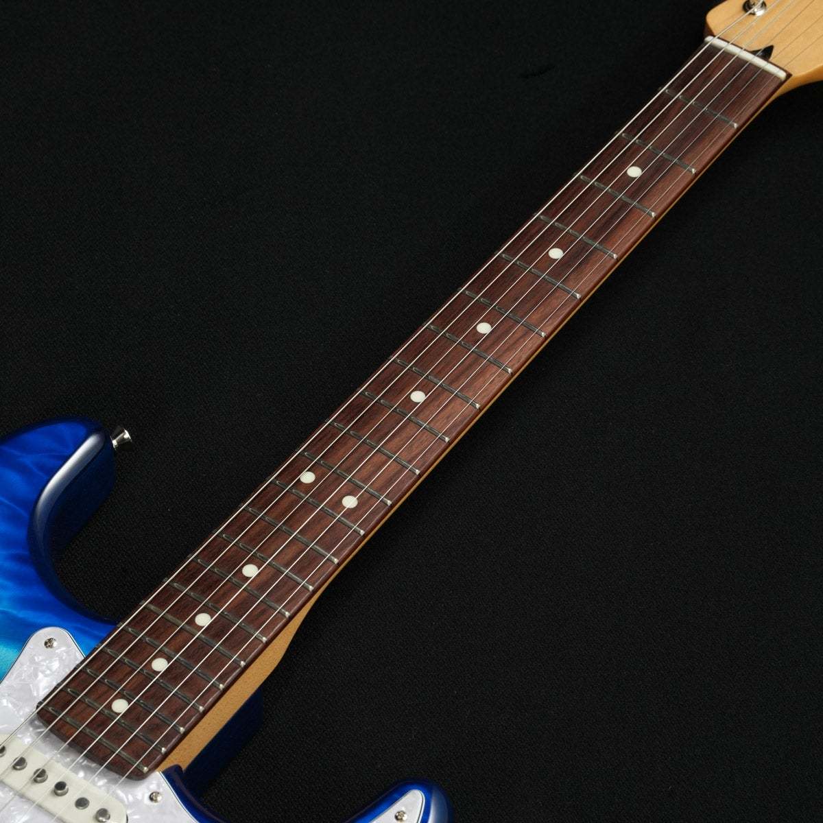Fender ISHIBASHI FSR MIJ Hybrid II Stratocaster Transparent Blue
