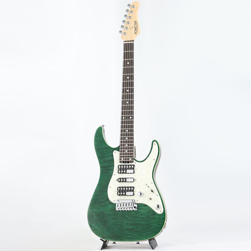 ギター SCHECTER SD-2 See-thru Green SCHECTER SD-2-24-AL-VTR (See-thru Green/Rosewood)（新品