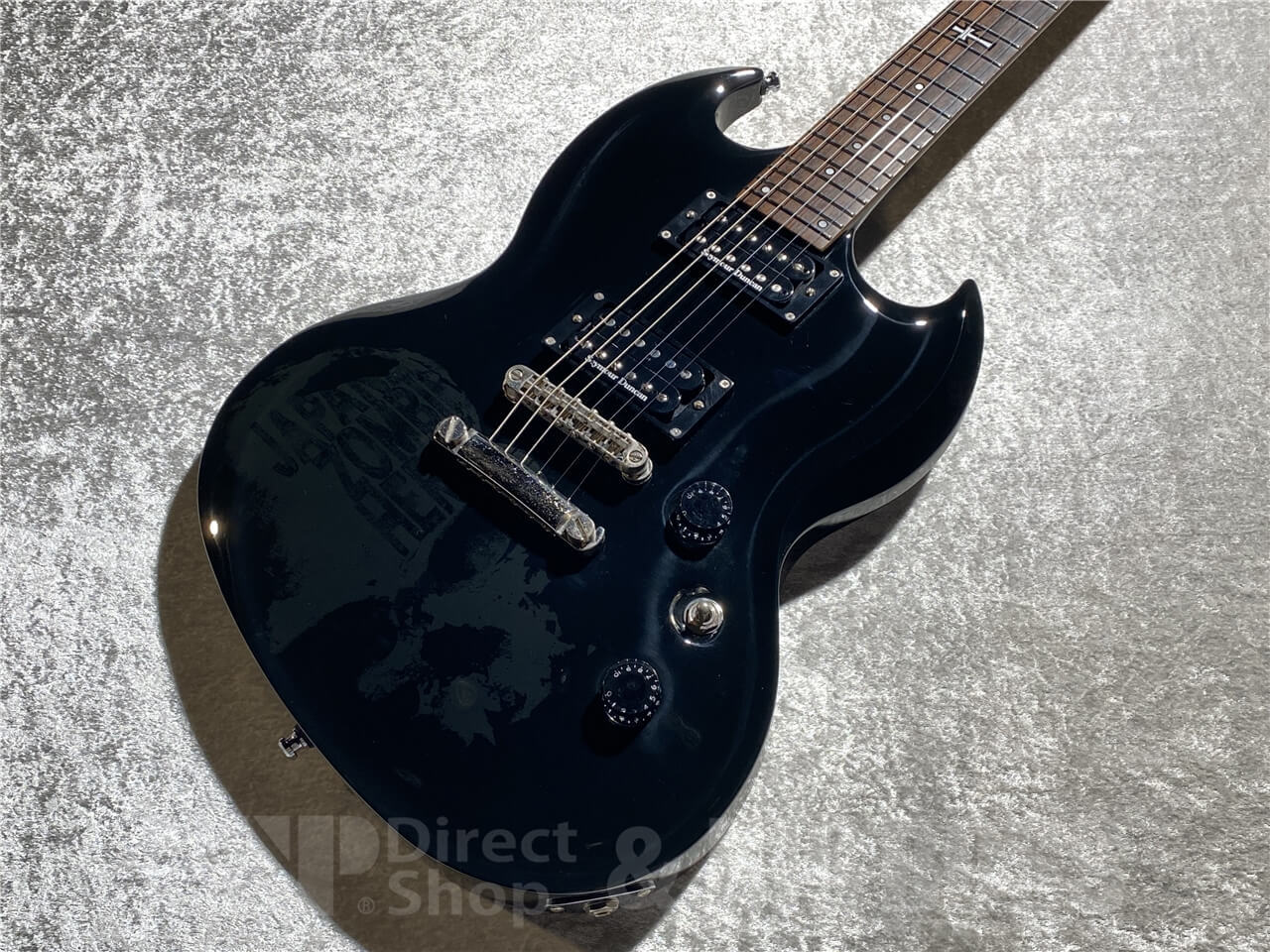 EDWARDS E-K-130VP (Black w/Japanse Zonbie Heroez)（中古/送料無料