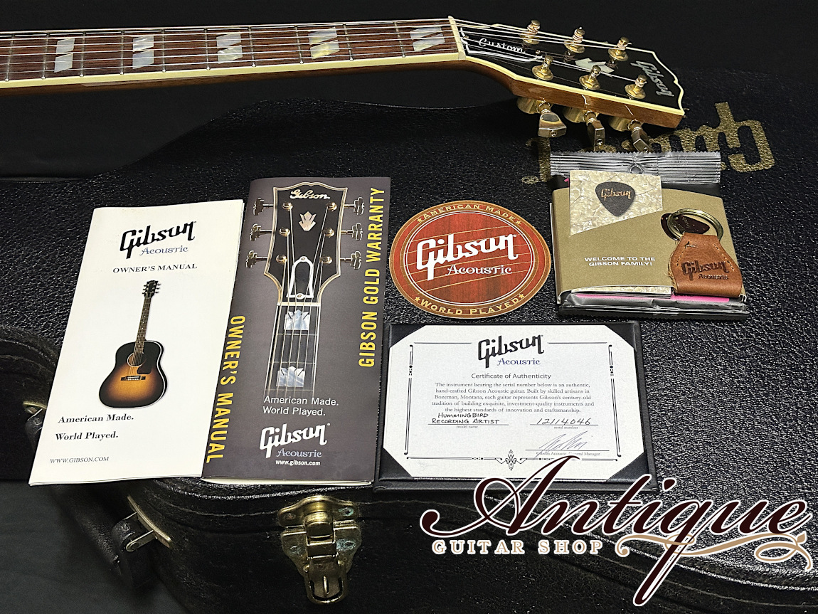 Gibson Custom Shop Limited Edition Hummingbird Recording Artist