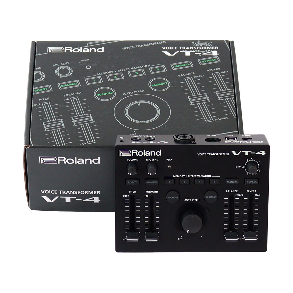 Roland 【中古】 ボイスエフェクト ROLAND VT-4 Voice Transformer ボイストランスフォーマー （中古/送料無料）【楽器検索デジマート】
