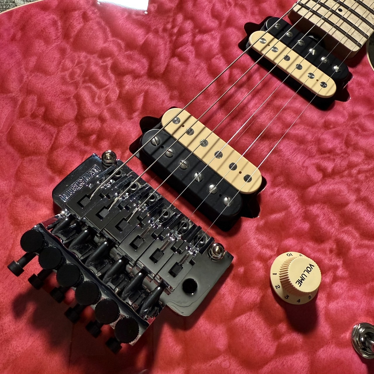 MUSIC MAN KID SPECIAL AXIS TRANS PINK QUILT MATCHING HEAD /3.50kg