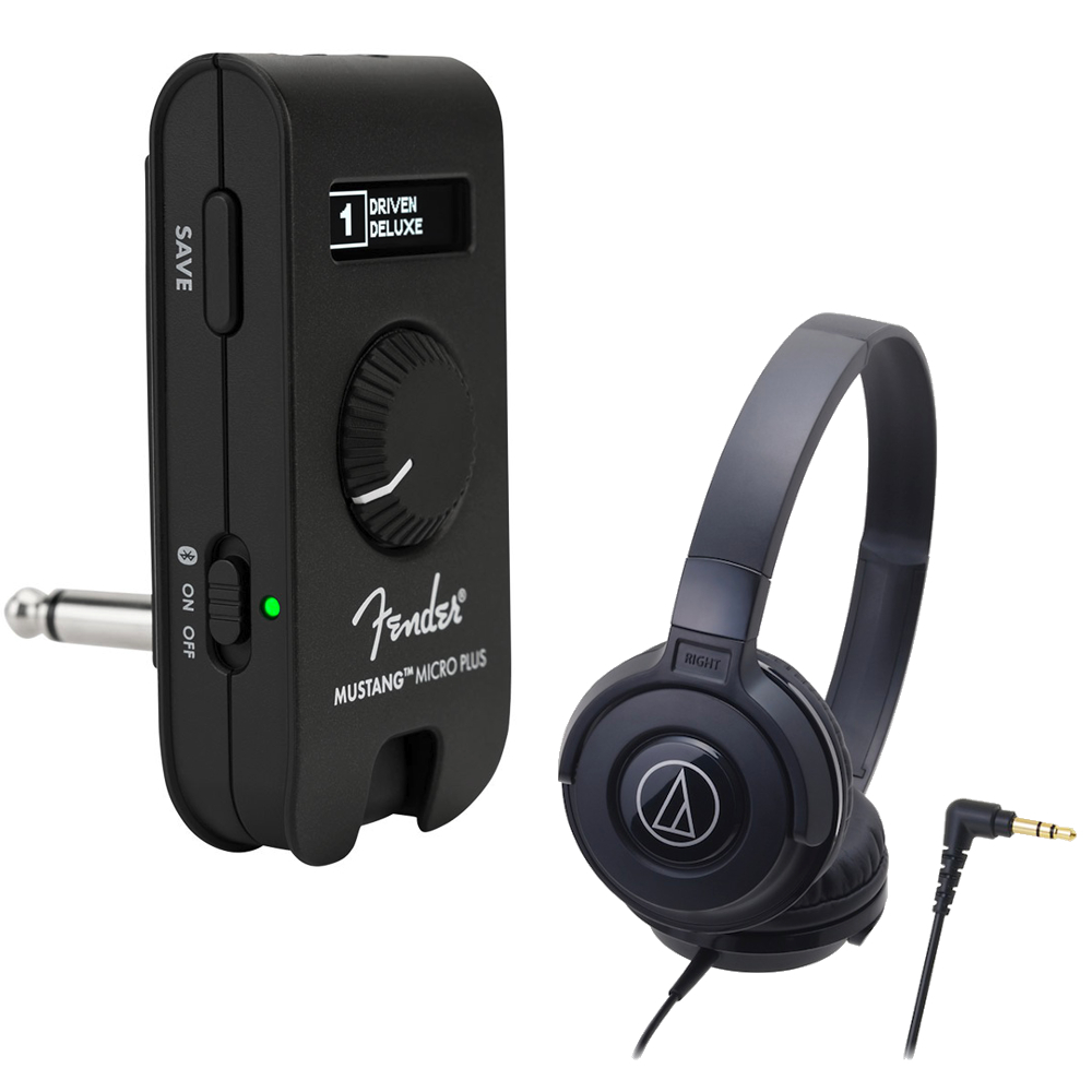 Fender フェンダー Mustang Micro Plus ヘッドホンアンプ ＆ AUDIO