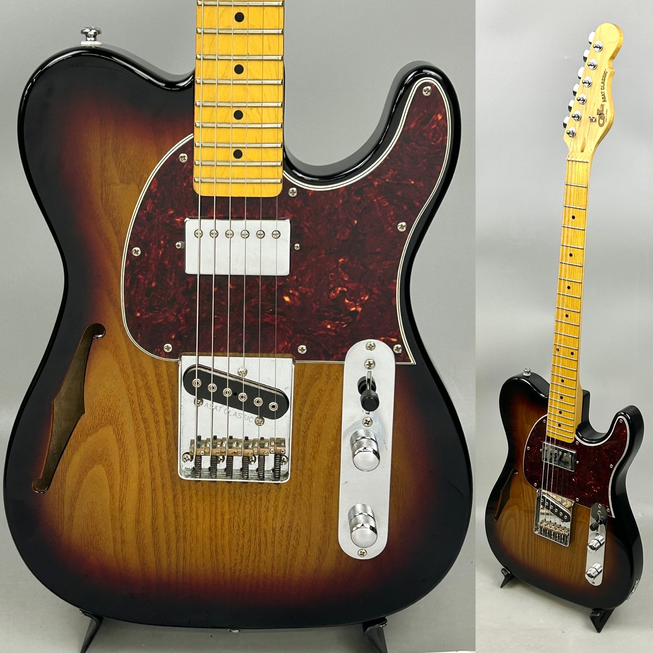 G&L Tribute Series ASAT Classic Bluesboy Semi-Hollow 3TS