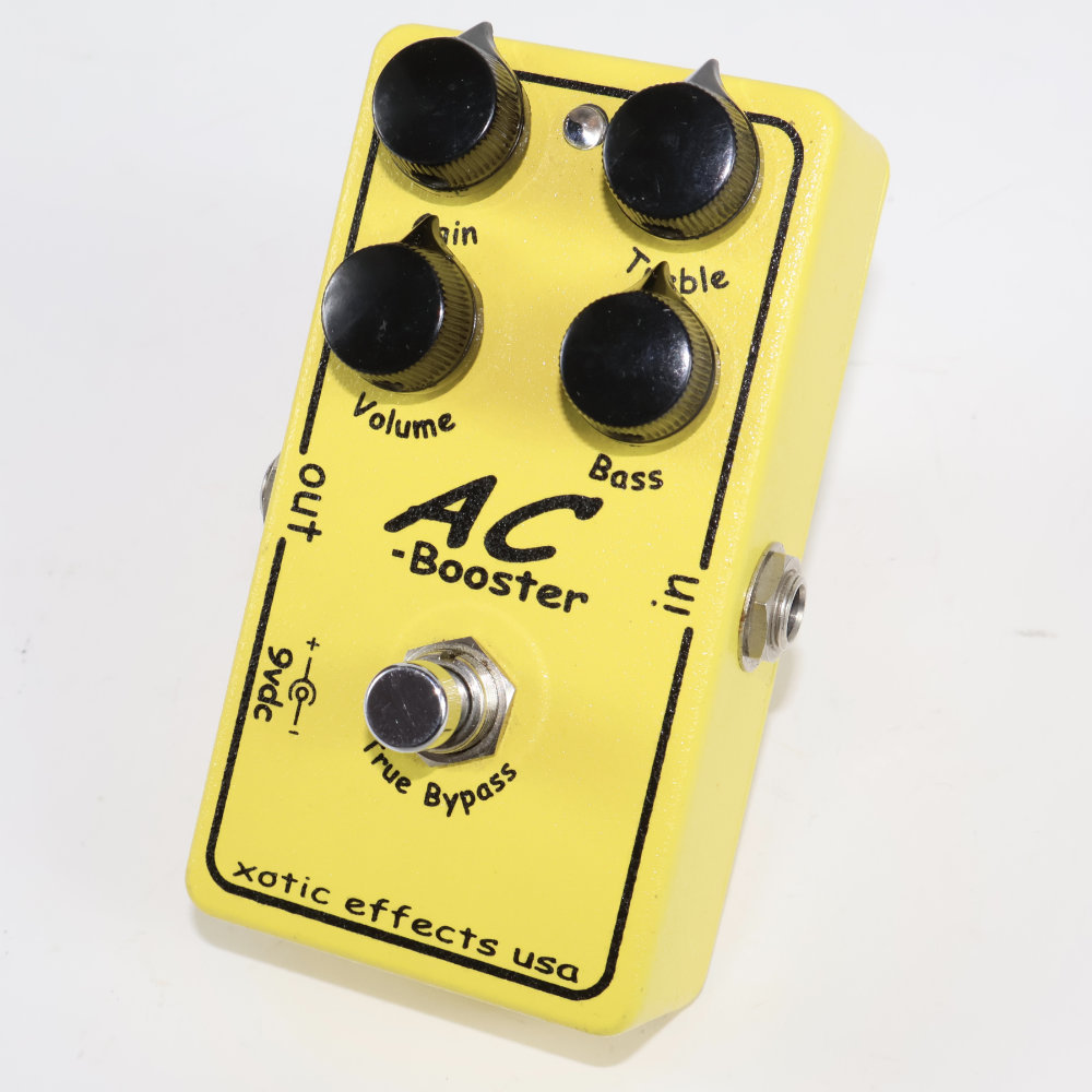 xotic AC Booster ギターエフェクター ヴィンテージアンプサウンドを再現したペダルとして定評の XOTIC AC