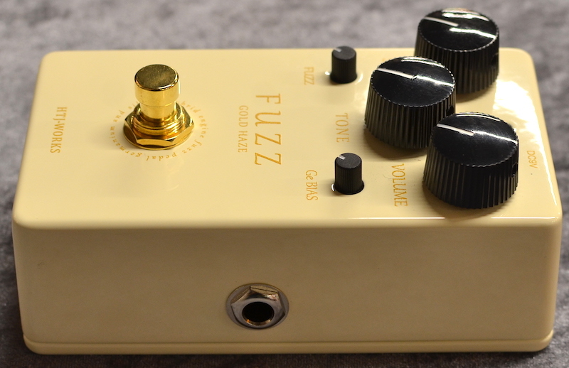 HTJ-WORKS GOLD HAZE FUZZ -Gelmanium & Silicon engine ～Cream White