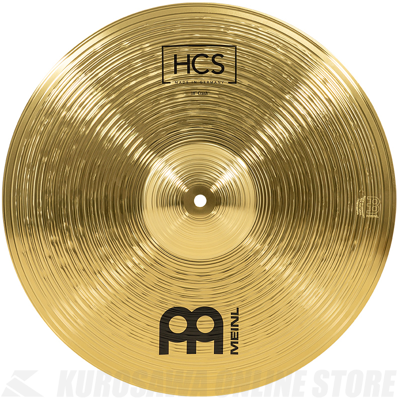 Meinl HCS シリーズ クラッシュシンバル 18" Crash HCS18C