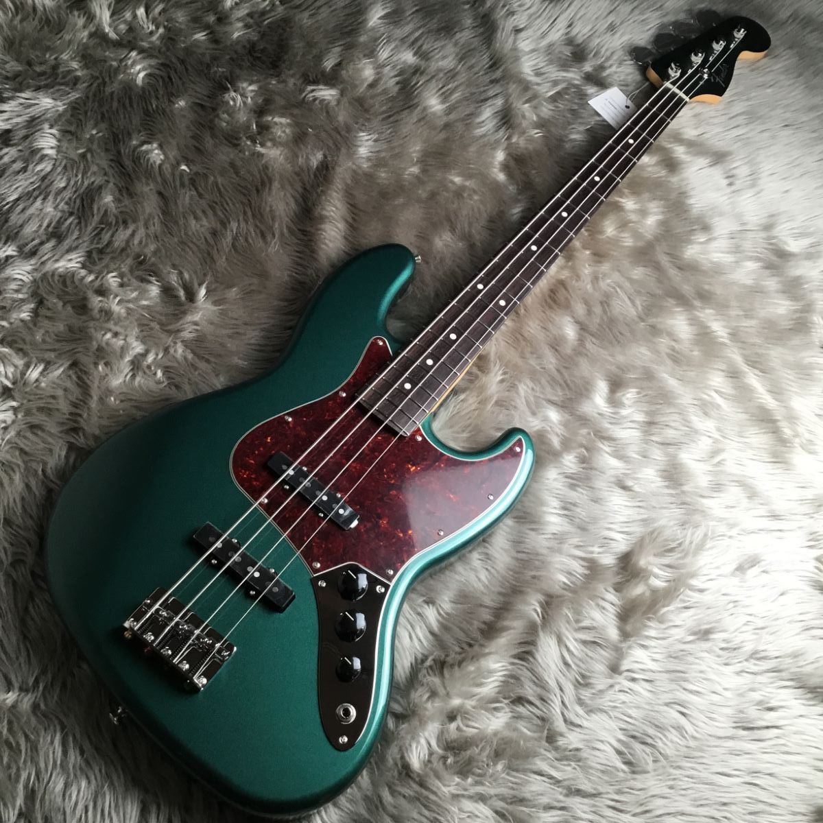 Fender Made In Japan Hybrid II Jazz Bass Sherwood Green Metallic 