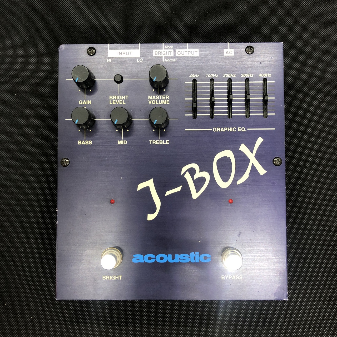 acoustic J-BOX ベース用プリアンプ 【公式通販】
