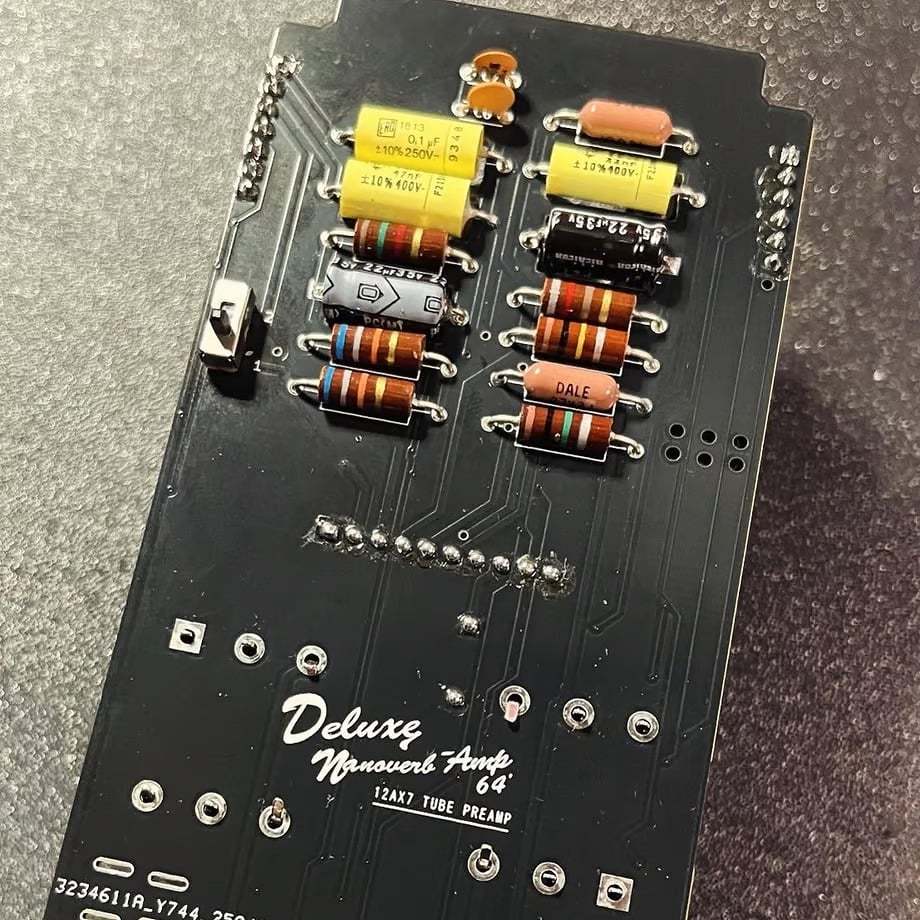 HTJ-WORKS Deluxe Nanoverb Amp 64'(DNA64') 12AX7 Preamp & Reverb