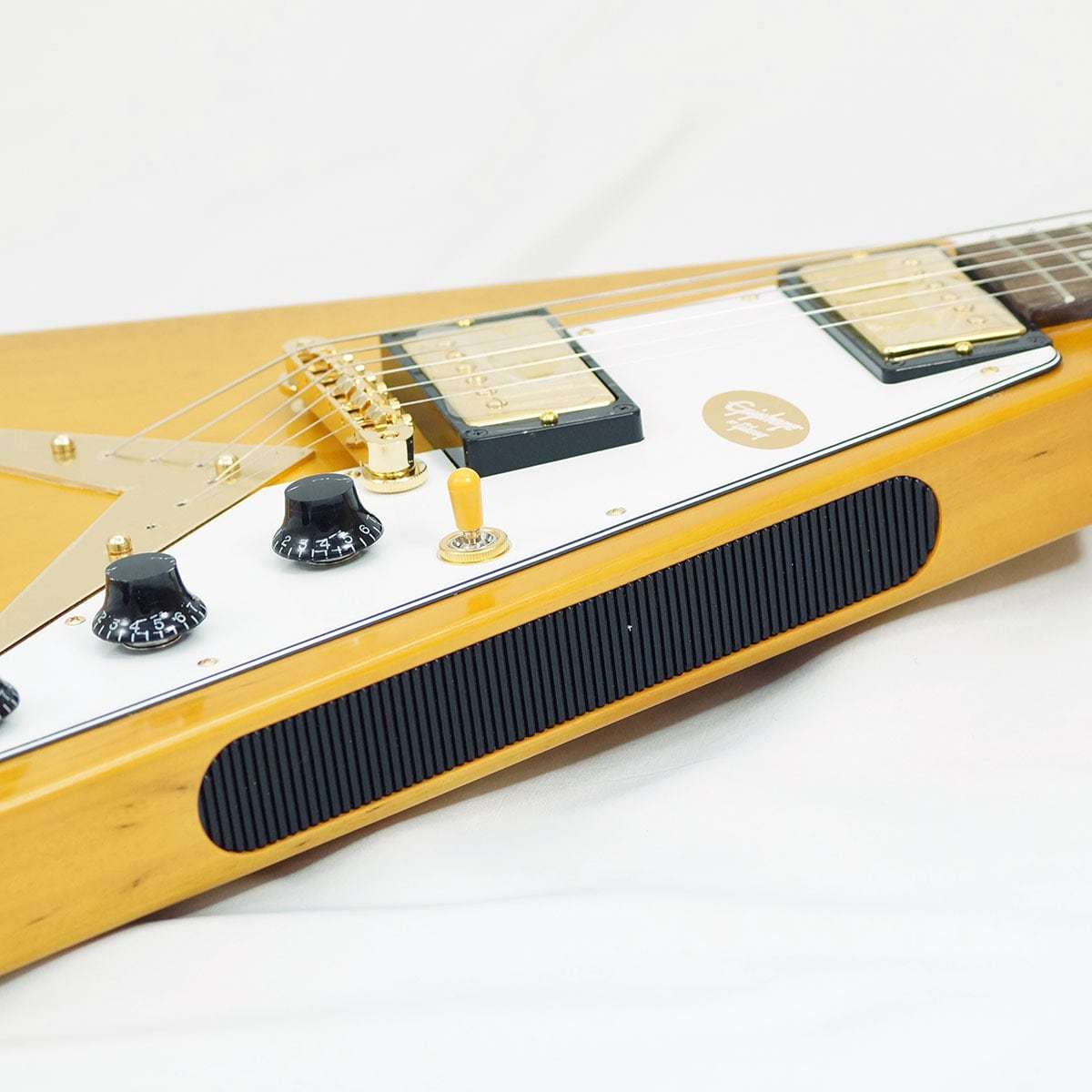 Epiphone Inspired by Gibson Custom Shop 1958 Korina Flying V (Aged