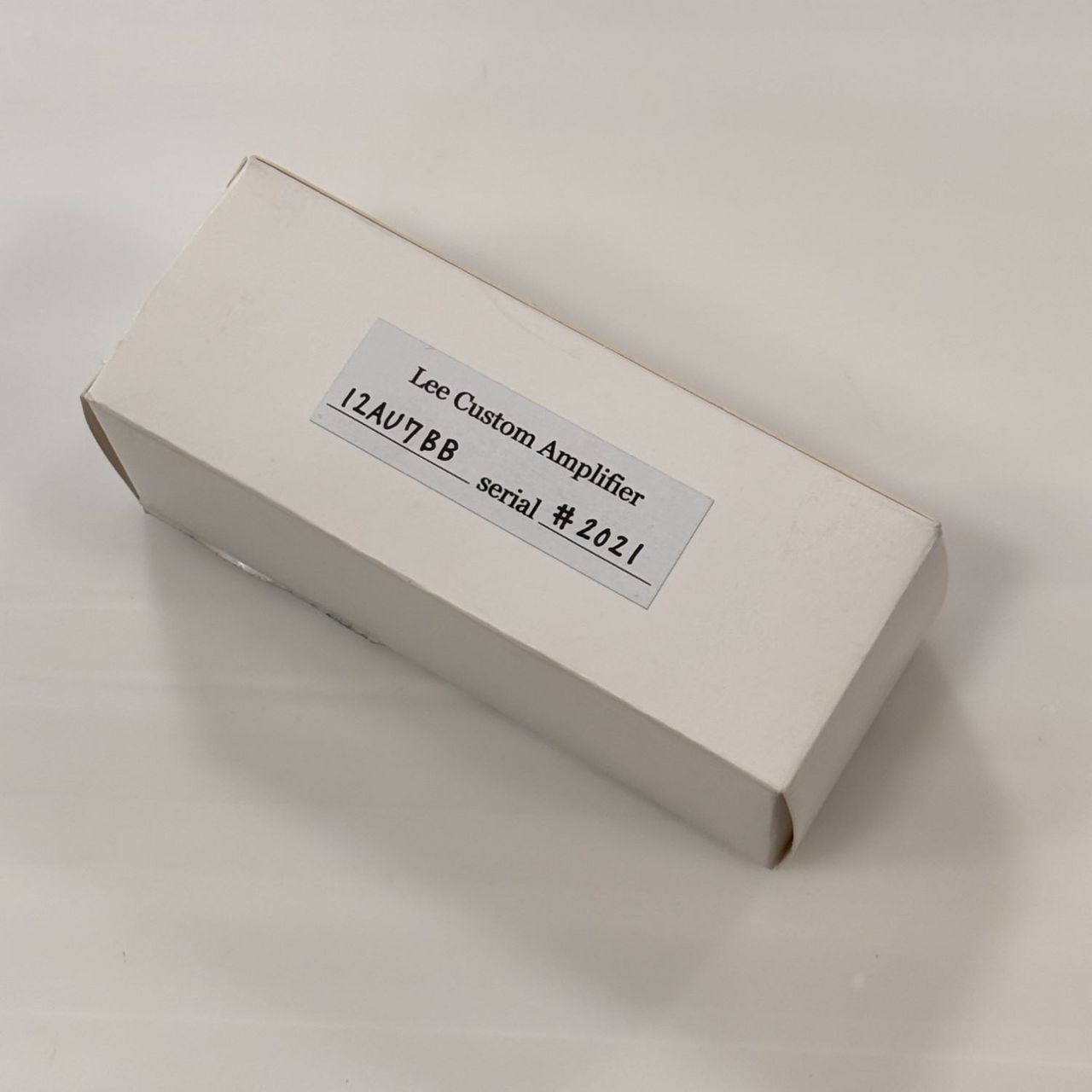 Lee Custom Amplifier LCA 12AU7BB 真空管バッファー・ブースター（B級