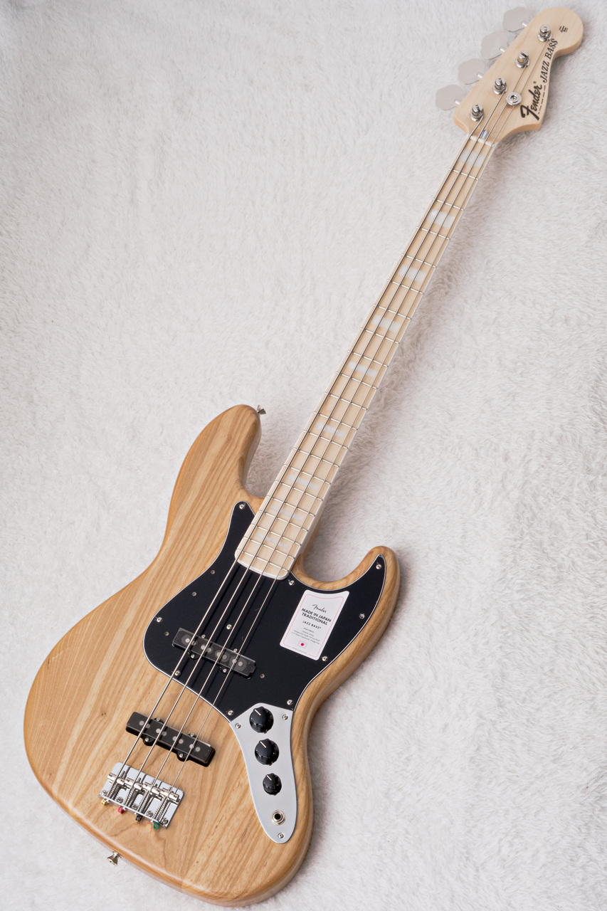 Fender Made in Japan Traditional II 70s Jazz Bass Natural 【4.46kg