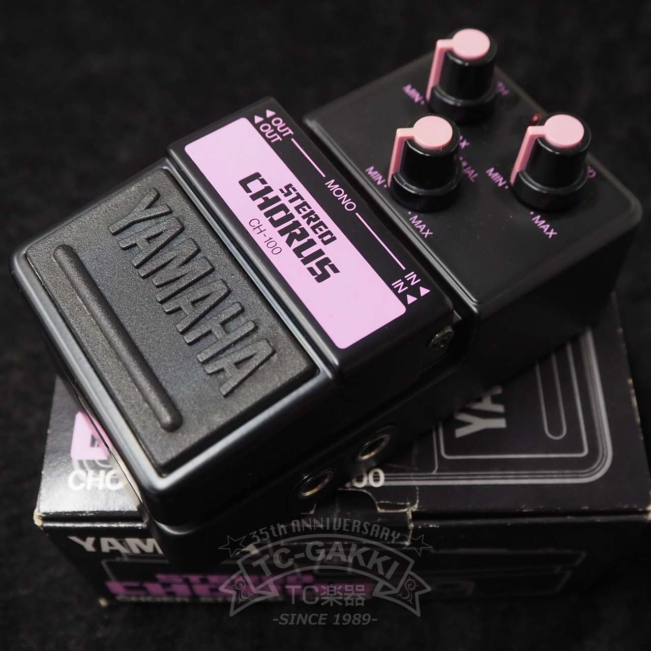【美品】YAMAHA CH-100 CO-100 2台セット 日本製 Yamaha CH-100 Stereo Chorus Pedal Vintage Made in Japan MIJ