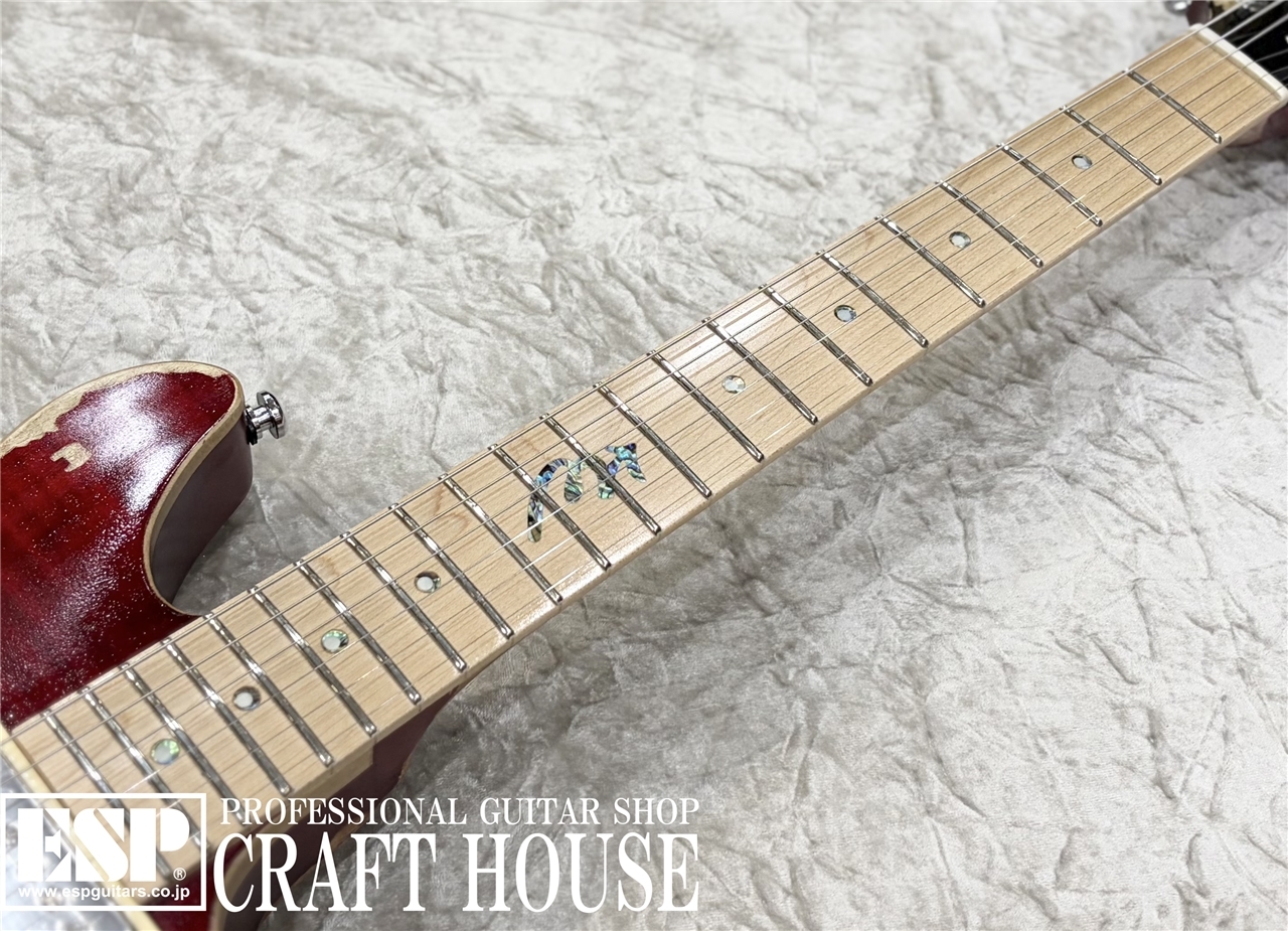 BanG Dream! POTBELLY FM Rāna / Distressed See Thru Wine Red