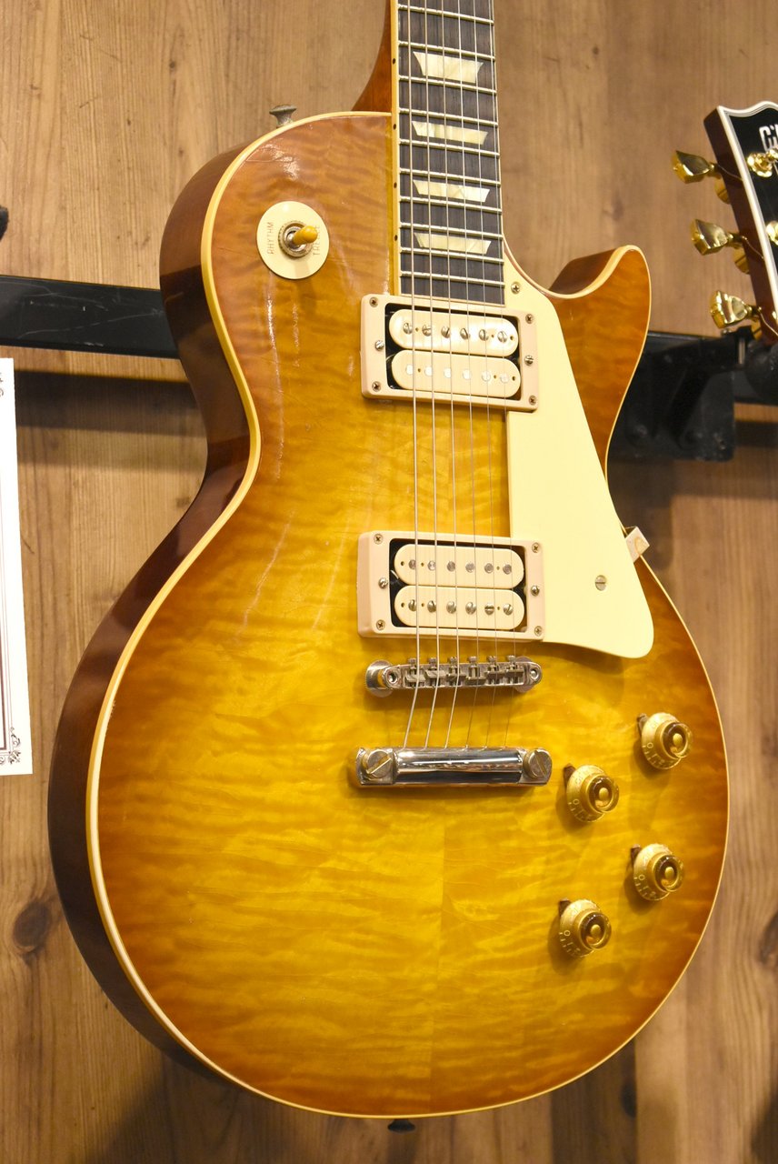 gibson 1959 ヒスコレ　キラートップ　極美品 Gibson Custom Shop M.Lab 1959 Les Paul Standard R-TOP L.Aged Dark