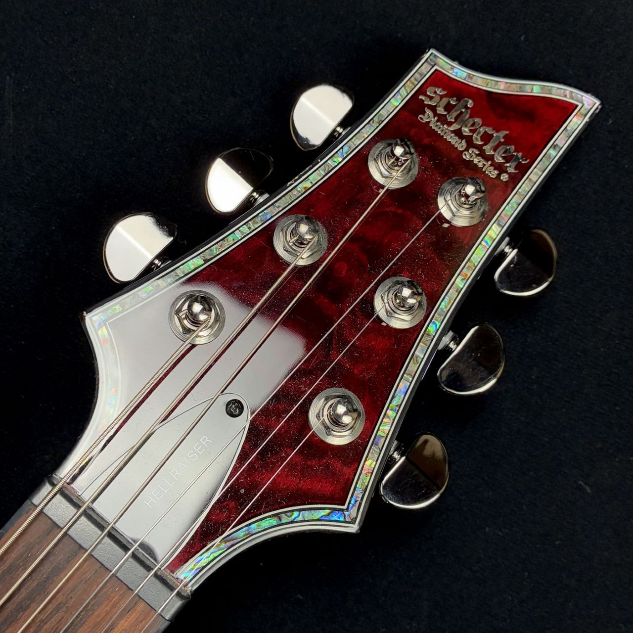 SCHECTER 【現物画像】AD-C1-HR Black Cherry HELLRAISER C-1 エレキ