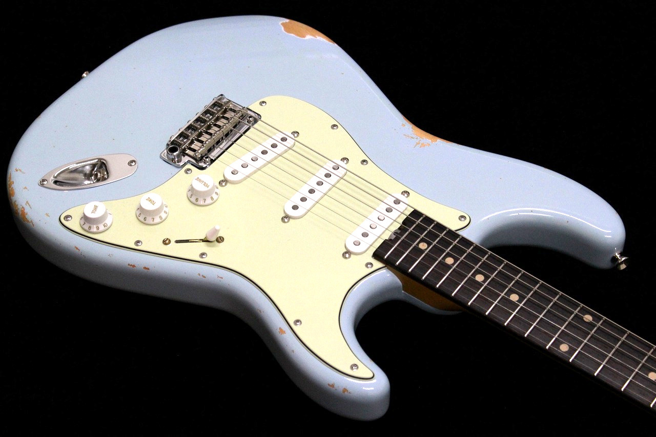 infinite Custom Order Trad Fullsize ST SSS -Sonic Blue/Mid Aged