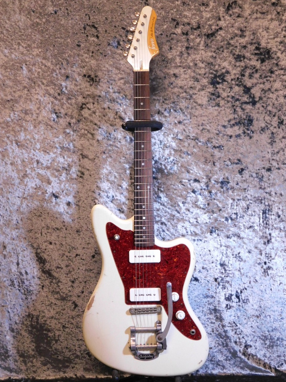 FANO Alt de Facto JM-6 P-90 Bigsby Olympic White 2016（中古