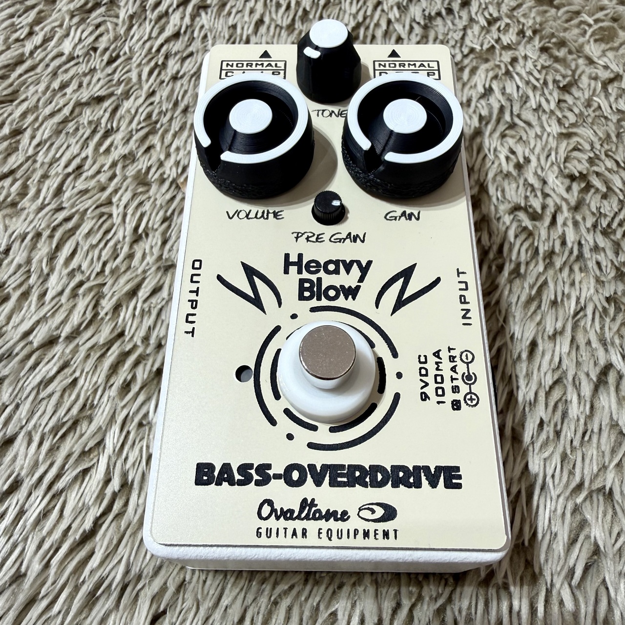 ベース用オーバードライブ ベーシスト注目！)(新製品) Ovaltone / Heavy Blow Bass-Overdrive