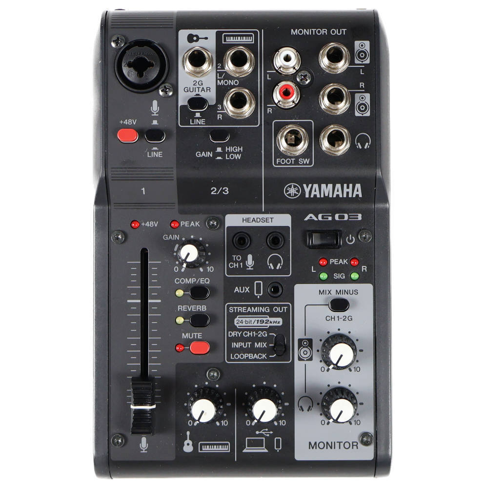 YAMAHA 【中古】 ミキサー ヤマハ YAMAHA AG03 mk2 ライブ