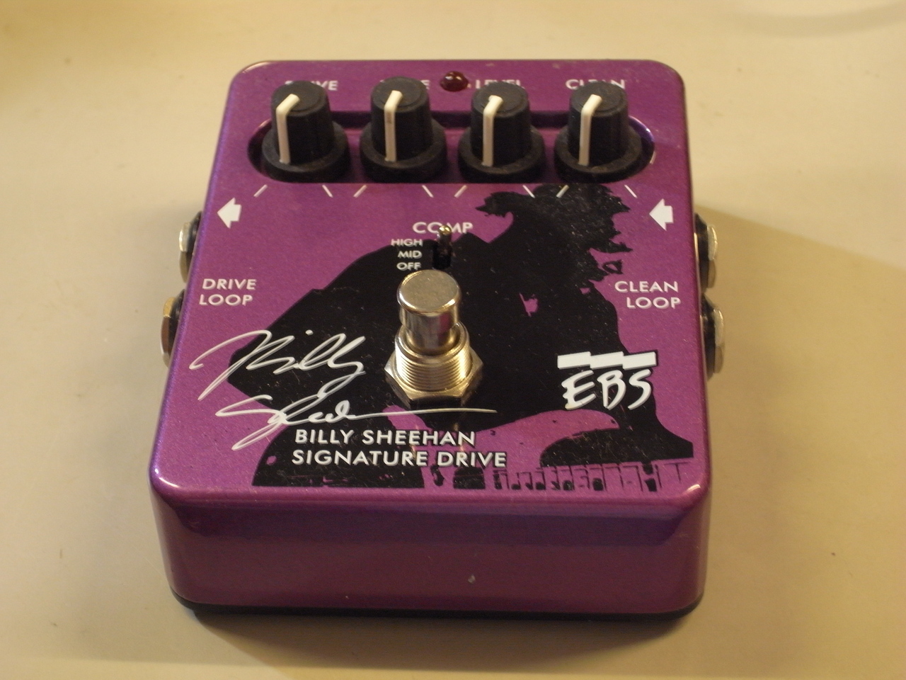 EBS Billy Sheehan Signature Drive Pedal（中古）【楽器検索デジマート】