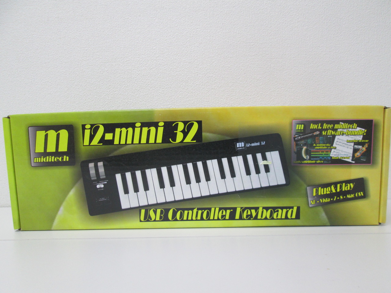 公式通販店 MIDITECH i2 mini 32鍵ミニMIDIキーボード - 楽器・機材