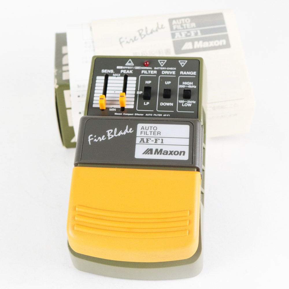 名機　Maxon オートフィルター AF-F1 Maxon 【中古】 Maxon マクソン AF-F1 Auto Filter Fire Bladeシリーズ