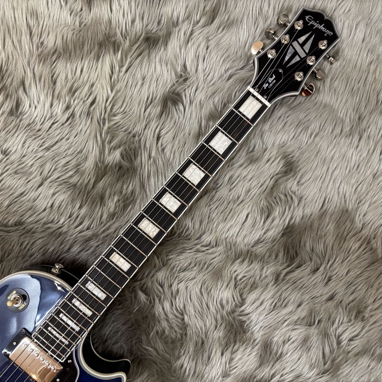 Epiphone Les Paul Custom Quilt Viper Blue (バイパーブルー
