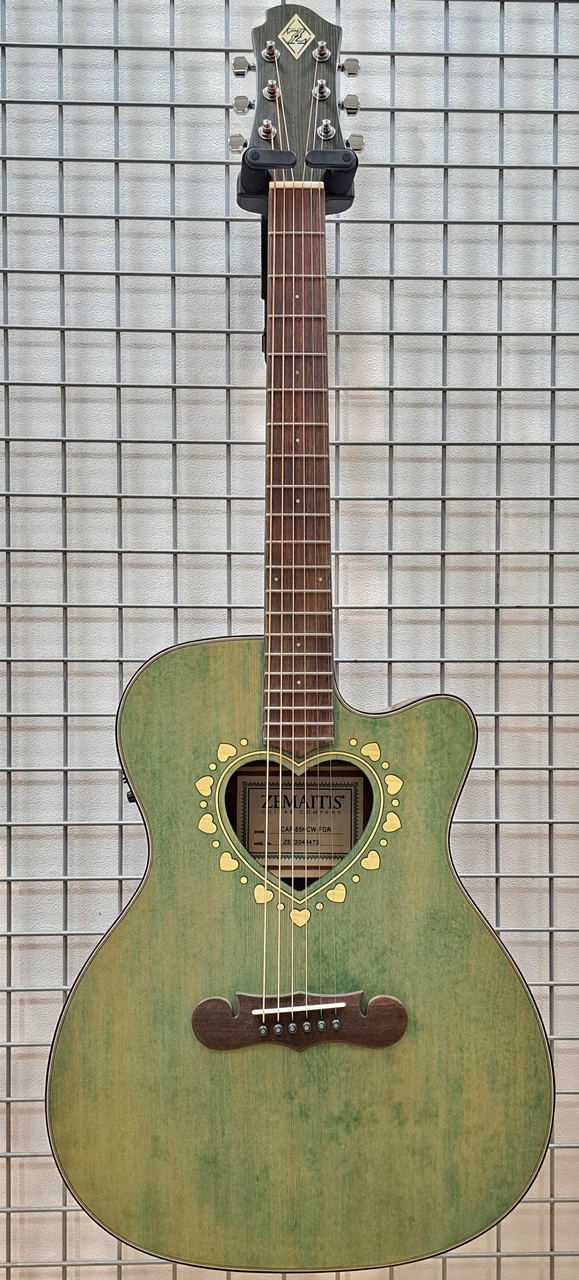 Zemaitis CAF-85HCW / Forest Green（新品/送料無料）【楽器検索 
