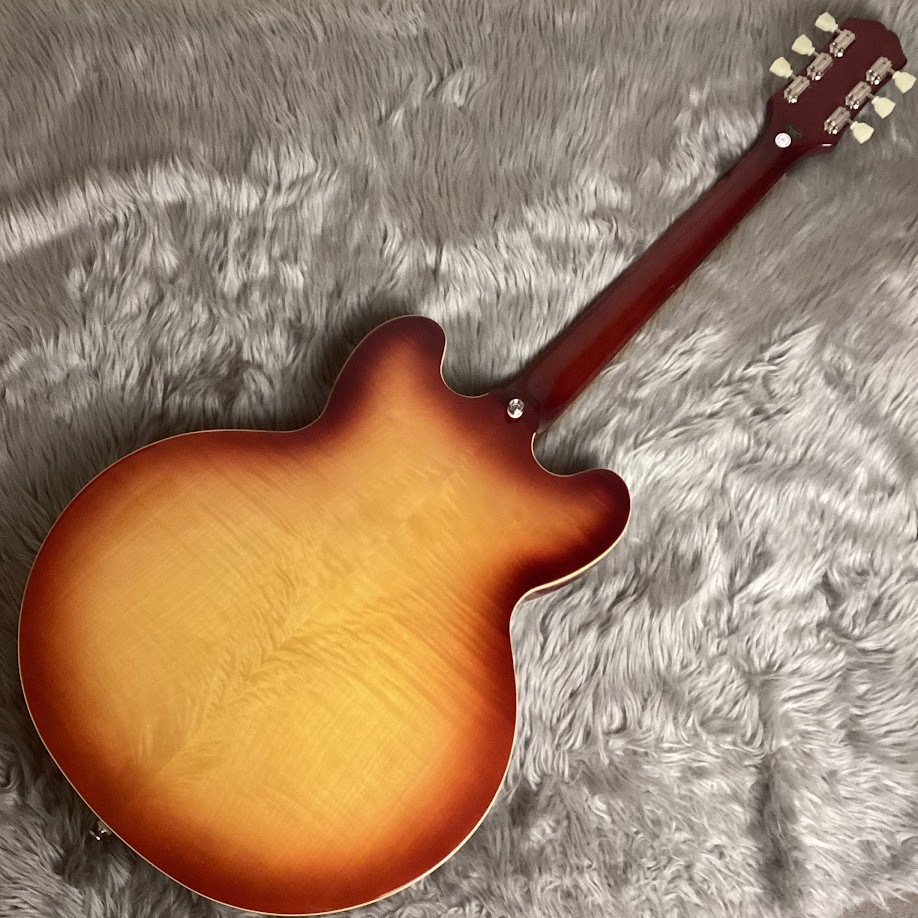Epiphone ES-335 Figured Raspberry Tea Burst セミアコギター ES