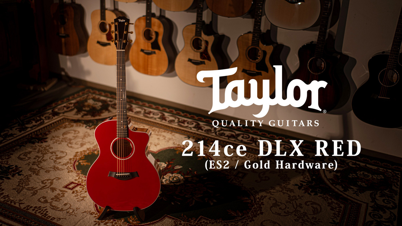 【美品】Taylor 214ce RED DLX ES2 2019年製　ケース付 美品】Taylor 214ce RED DLX ES2 2019年製 ケース付 Taylor 214ce
