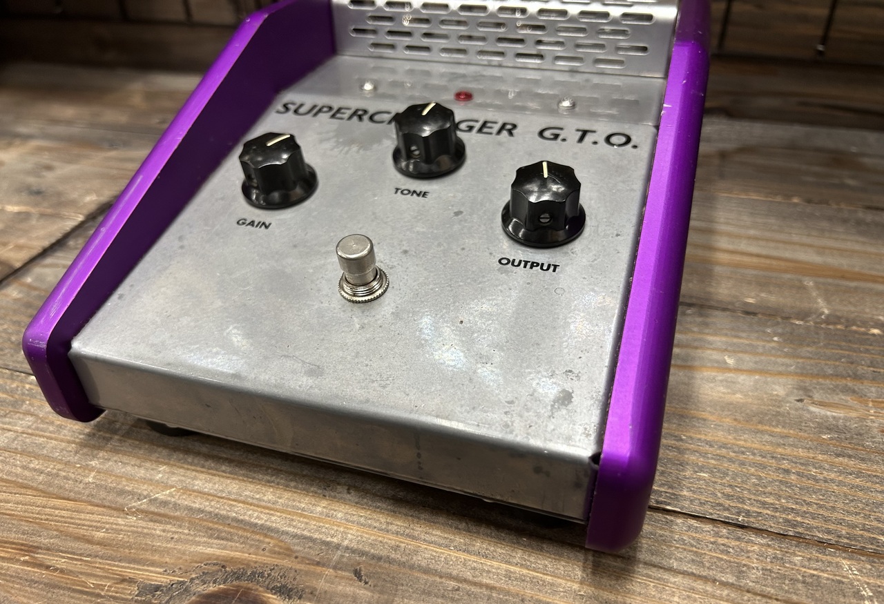 SOLDANO SUPERCHARGER G.T.O. ギターエフェクター Soldano Supercharger G.T.O」SLO-100系フロアタイププリアンプ