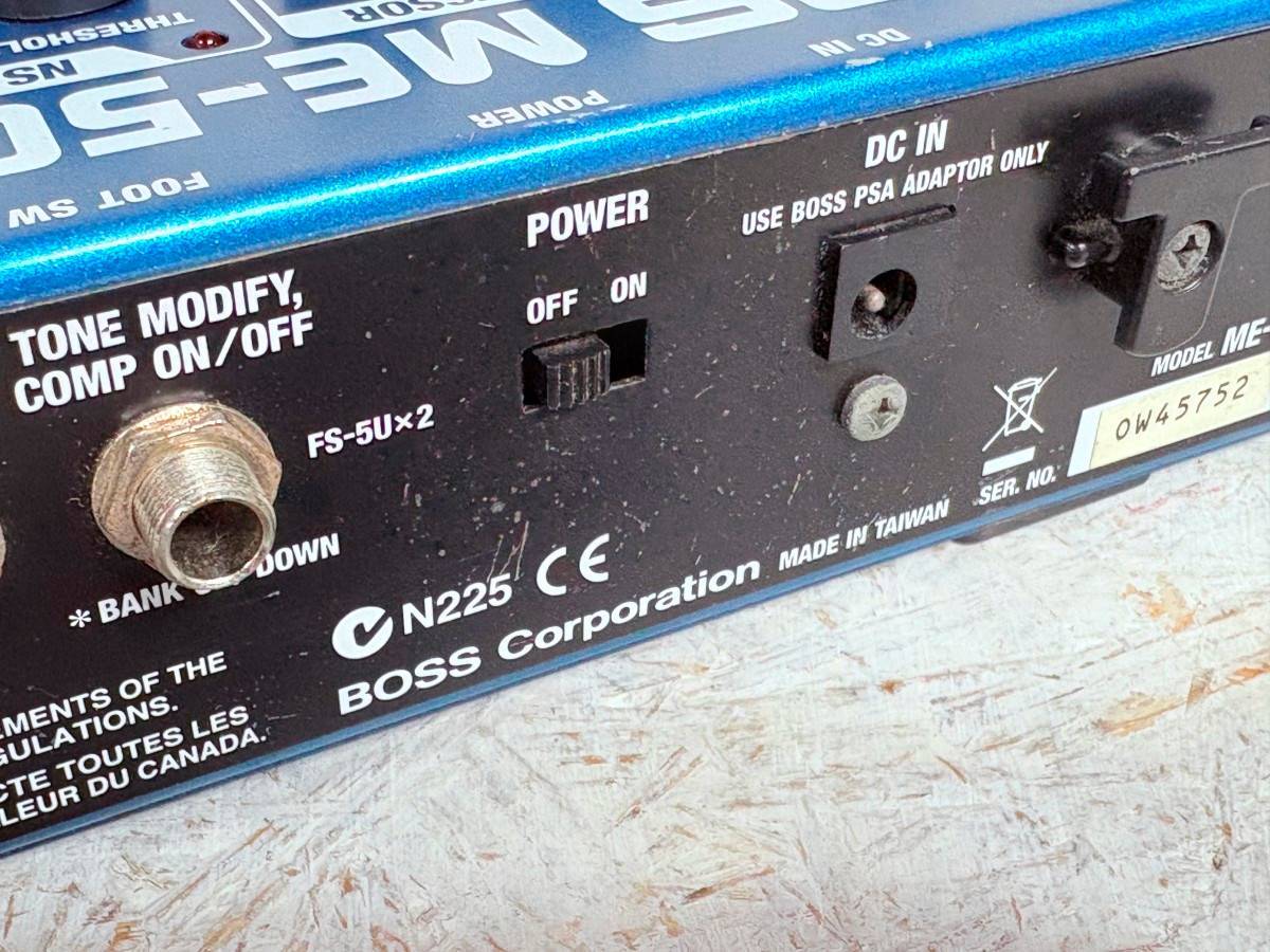 BOSS ME-50（中古/送料無料）【楽器検索デジマート】