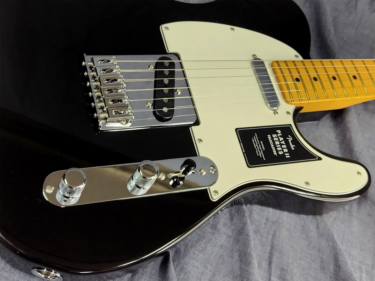 ギター Fender Player Telecaster Black MN Fender Player II Telecaster MN BLK（新品特価）【楽器検索デジマート】