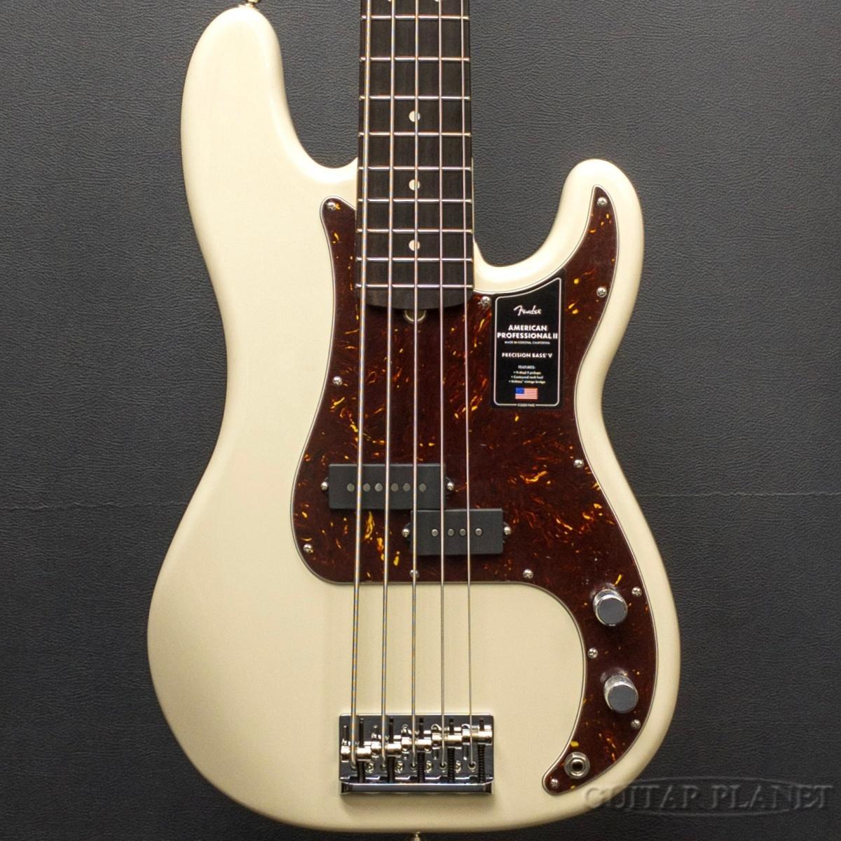 ベース Fender USA ProfessionalII PrecisionBassV Fender American Professional II Precision Bass® — Mystic