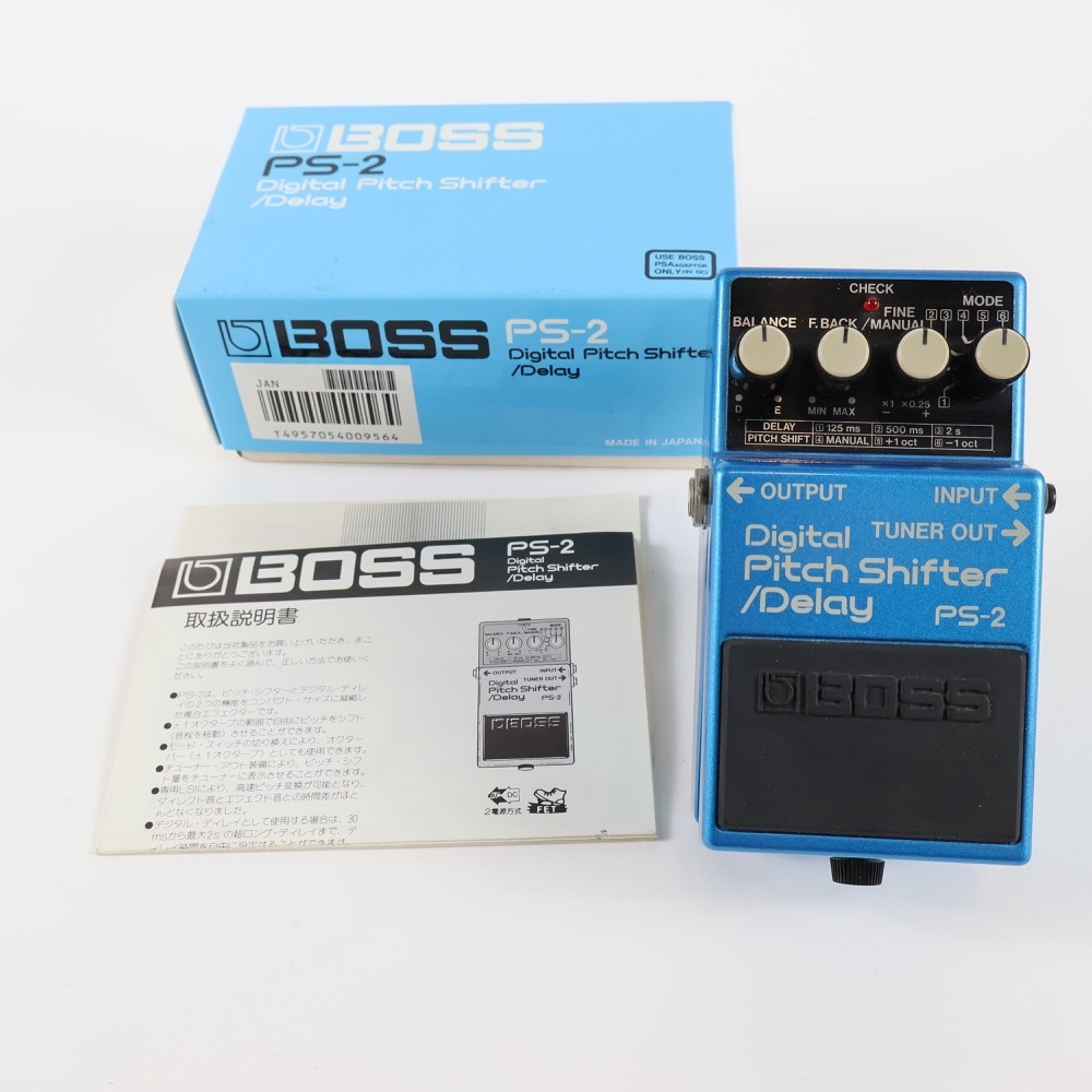 BOSS PS-2ピッチシフター/ディレイ made in Japan BOSS 【中古】 デジタルピッチシフターディレイ BOSS PS-2 Digital