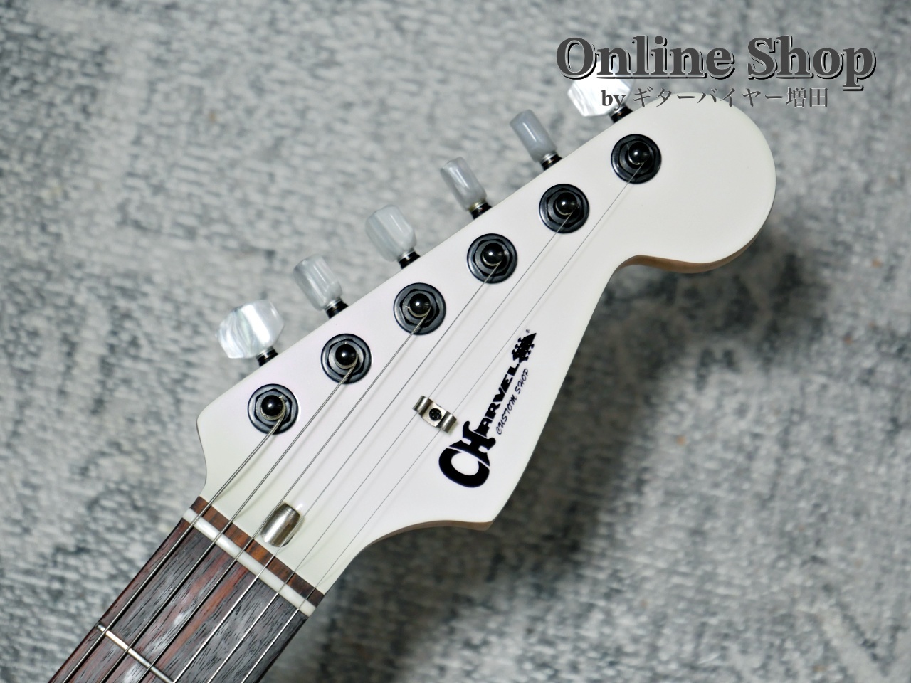 Charvel Custom Shop 2025 Jake E Lee Signature Pearl White with