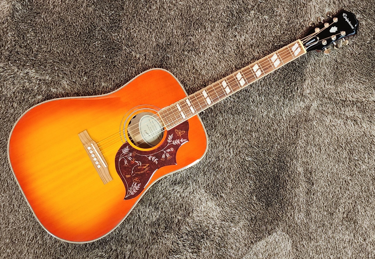 Epiphone Hummingbird Pro Faded Cherry Burst 【エレアコ】（新品特価