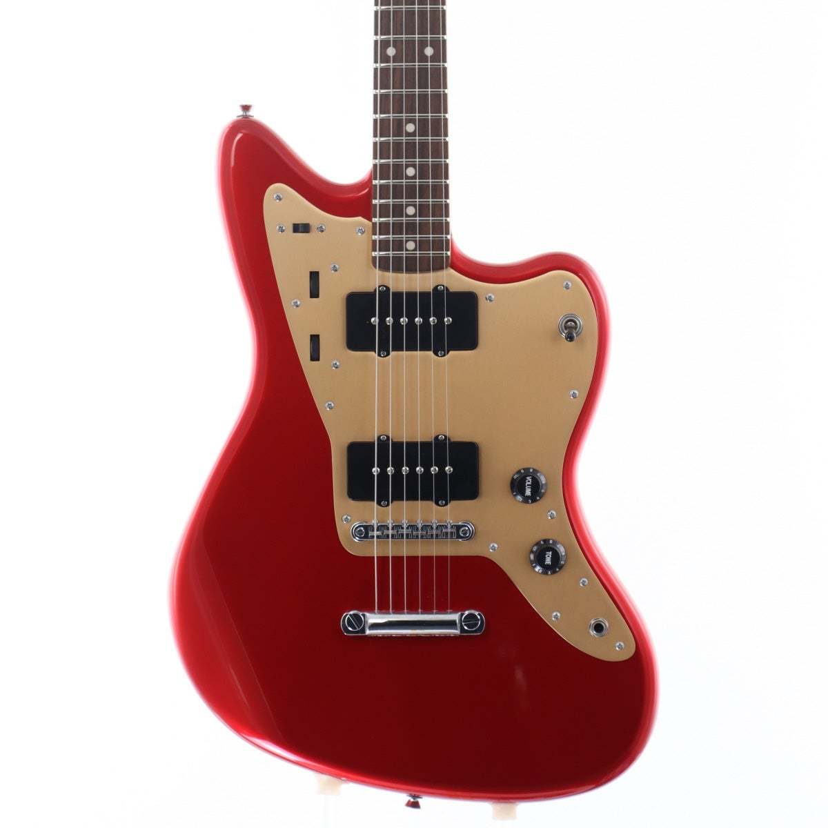 Squier by Fender Deluxe Jazzmaster with Stop Tailpiece Candy Apple