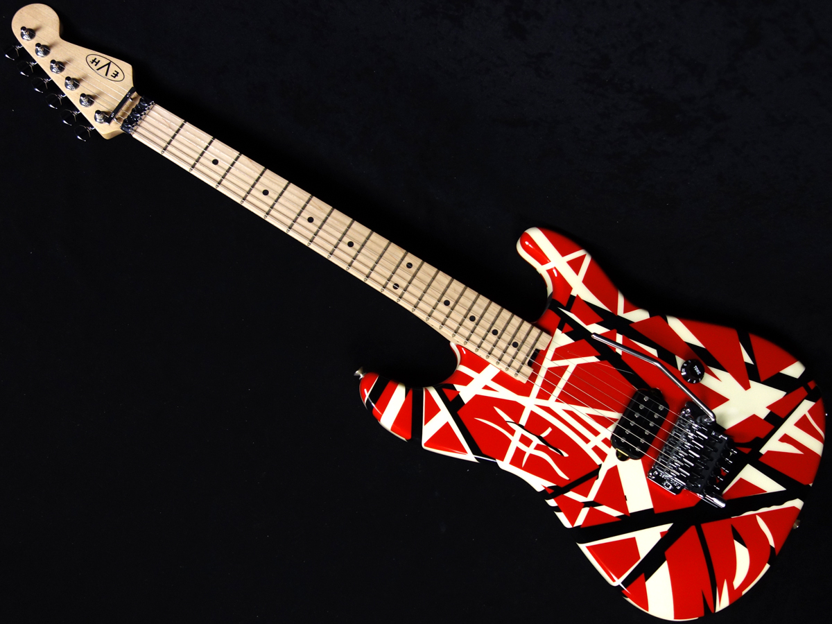 EVH Striped Series Red with Black Stripes（新品）【楽器検索