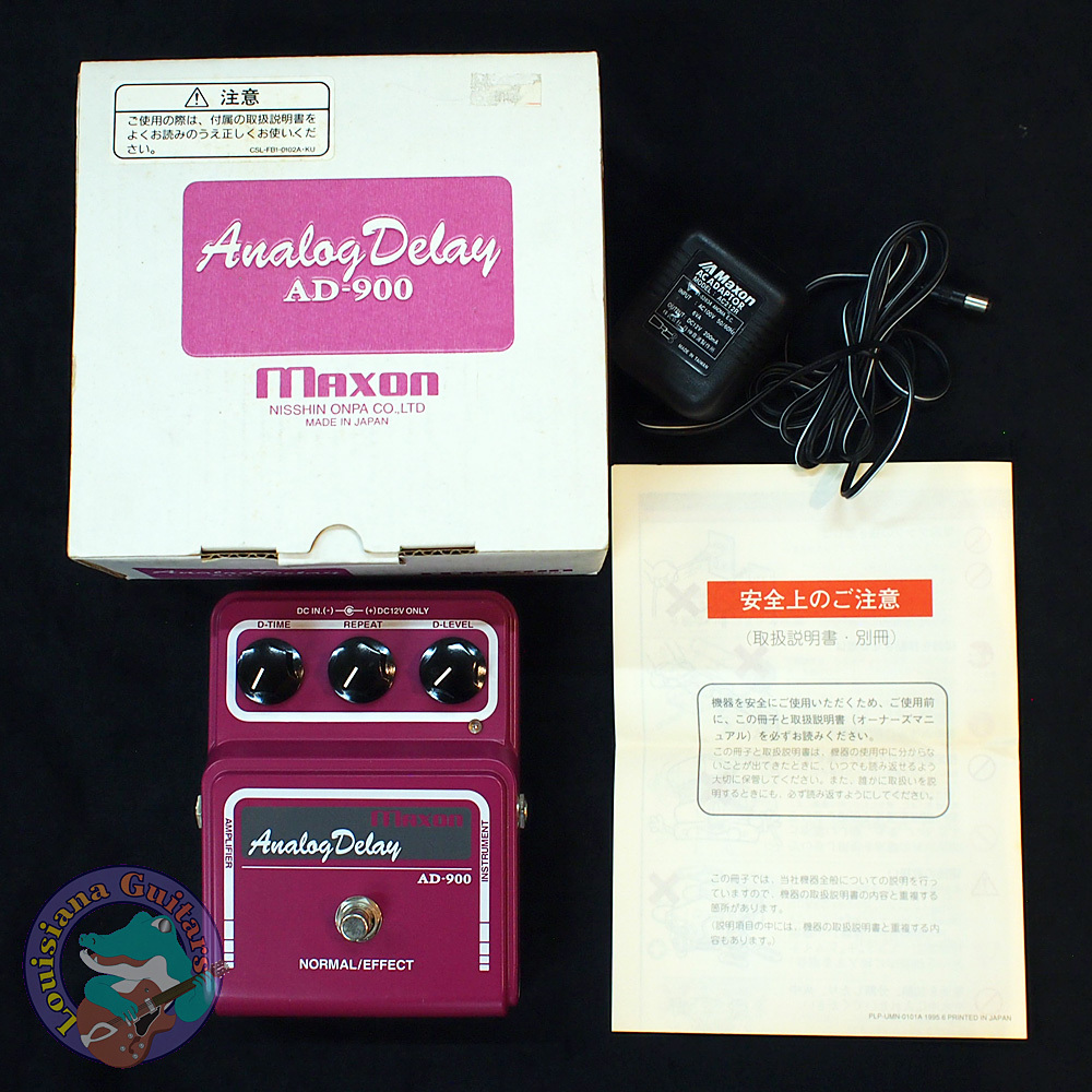 Maxon AD-900 Analog Delay (MN300×2)（中古）【楽器検索デジマート】