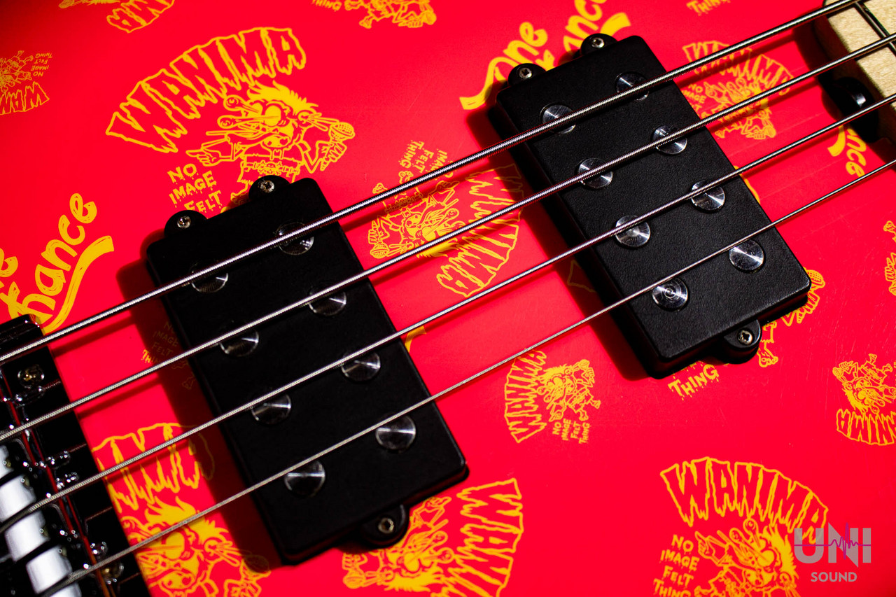 WANIMA - WANIMAベース 即納可能】ESP(イーエスピー) 助平 Left Hand / Green (WANIMA